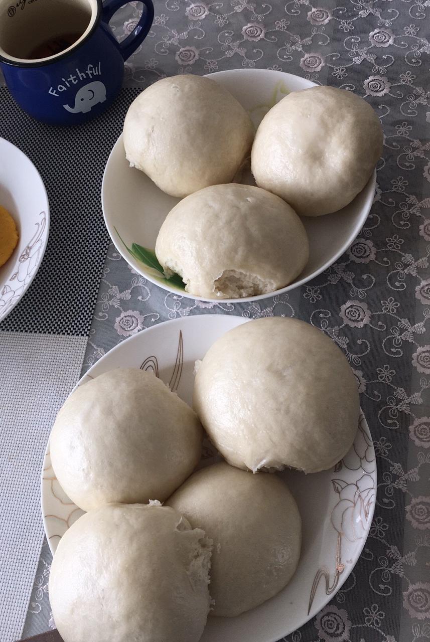大白馒头 Steamed Bun
