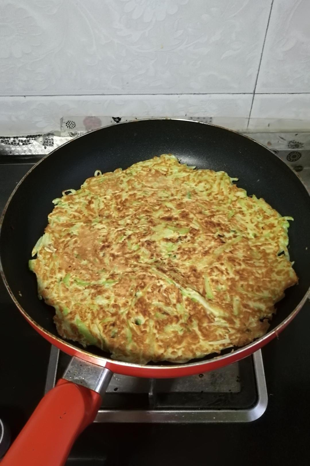佛手瓜蛋饼