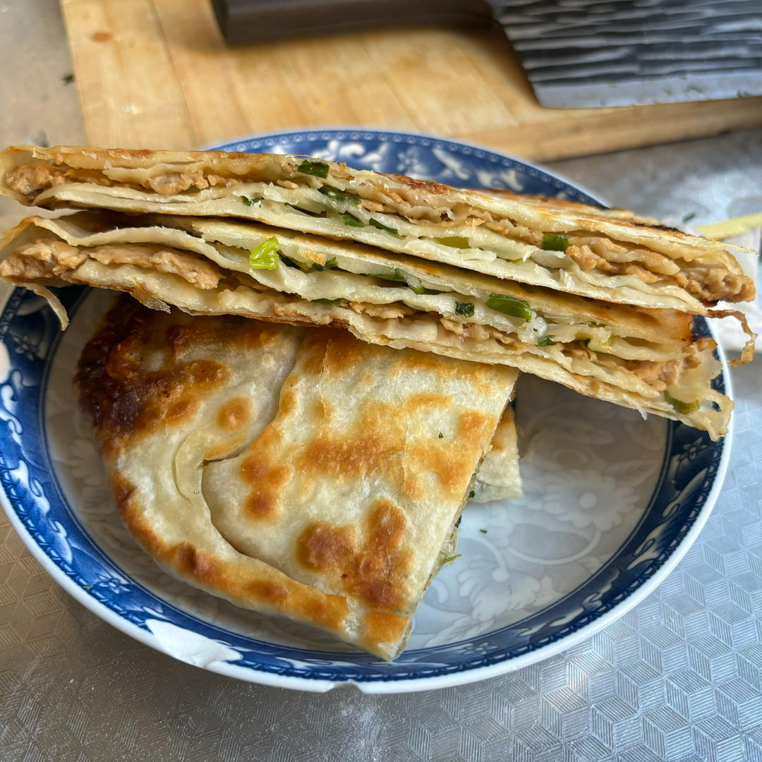 香葱肉饼