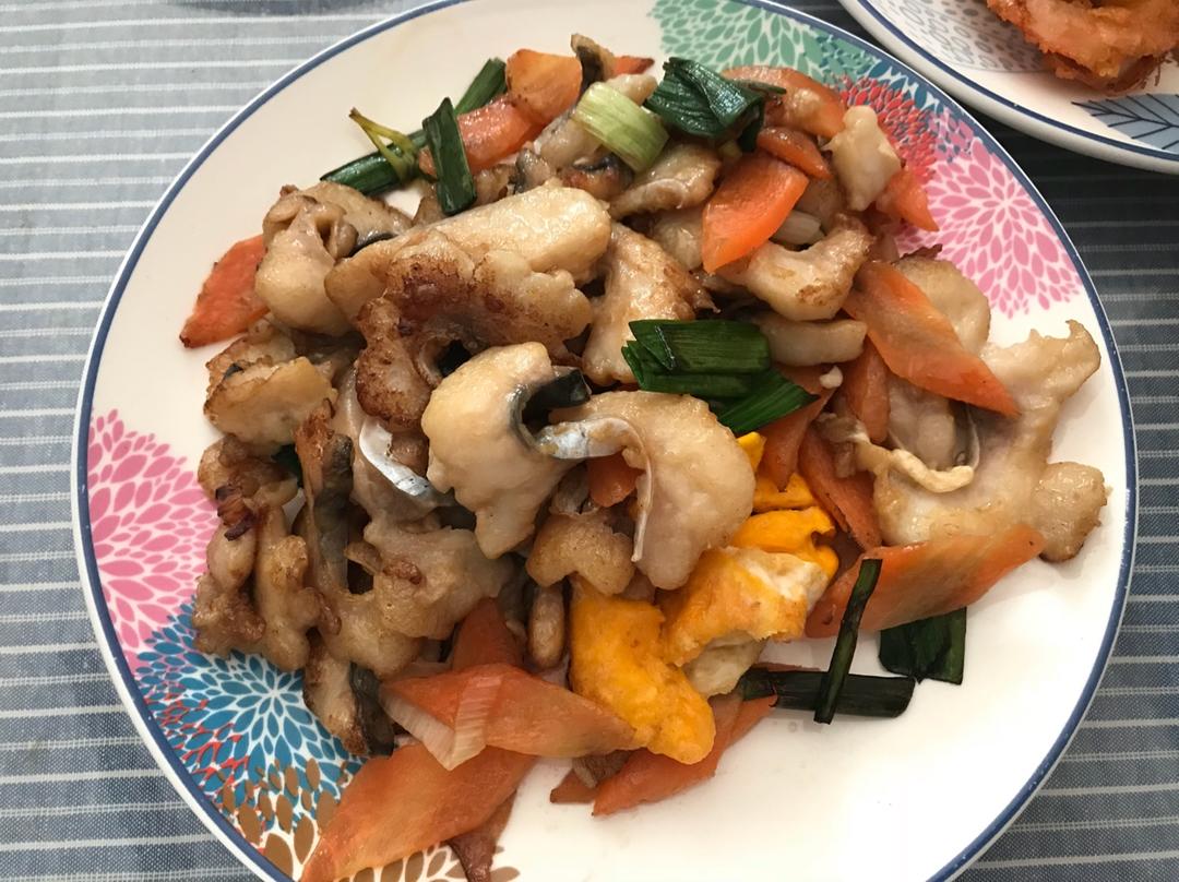 清炒鱼片