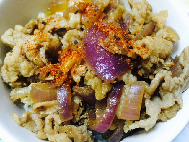 吉野家招牌牛肉饭