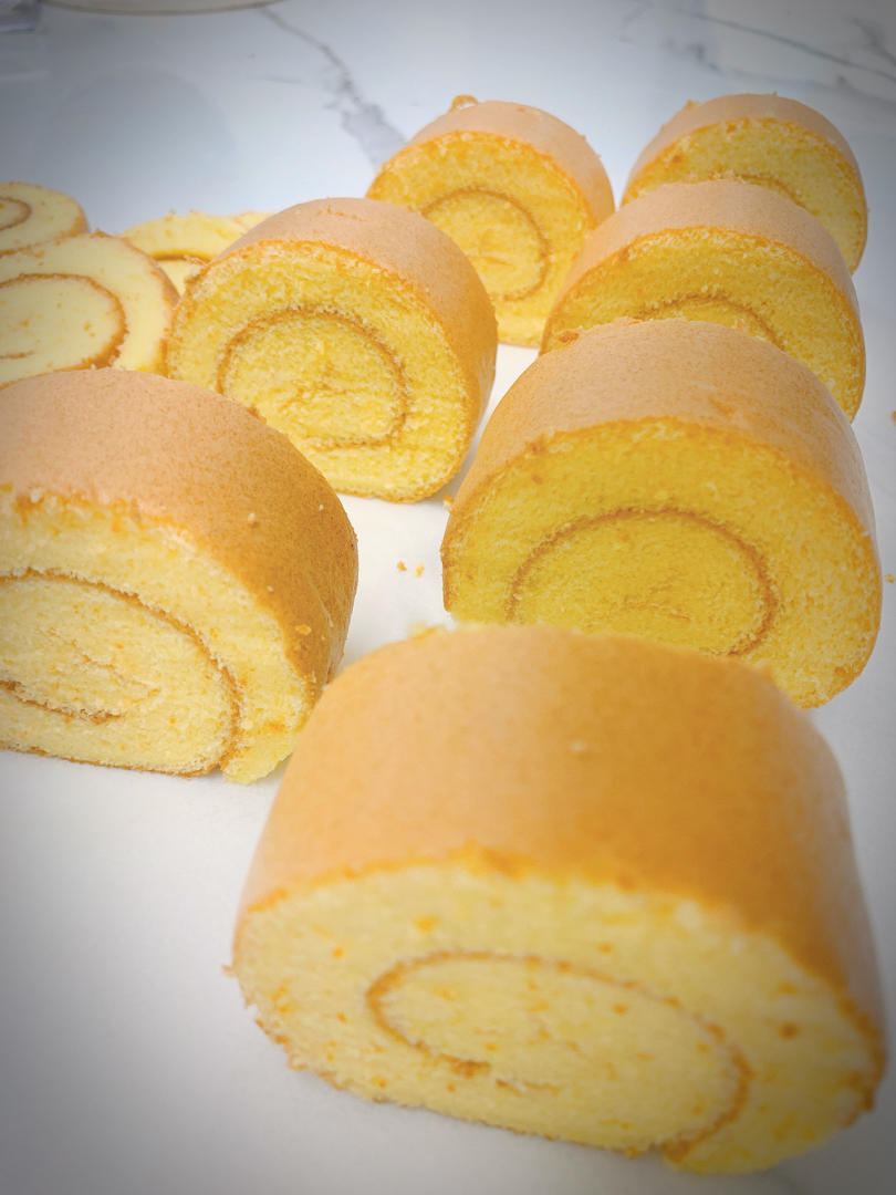 蛋糕卷这样做‼️不掉皮不开裂（小视频食谱）