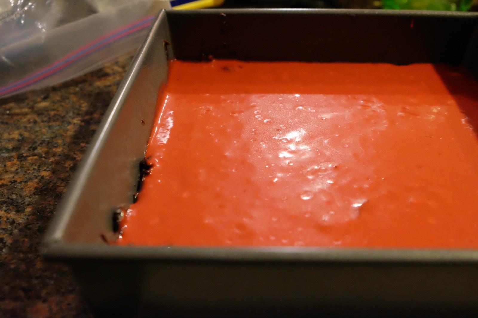 布朗尼红丝绒蛋糕的做法 步骤7