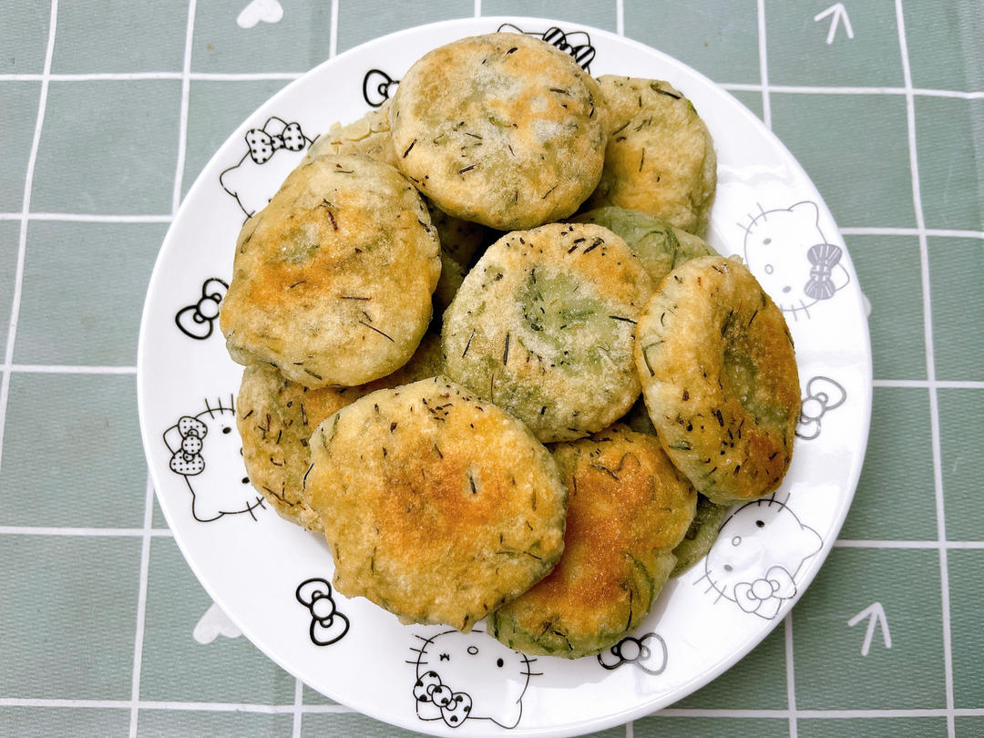 春天的味道-野葱饼