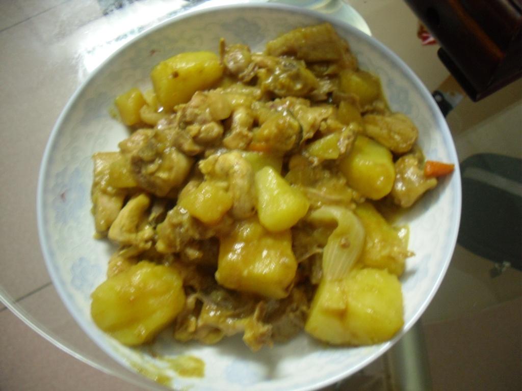 咖喱土豆鸡的做法
