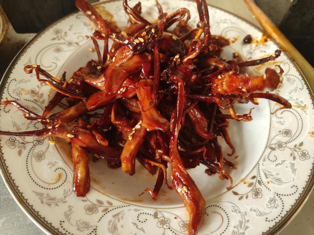 好吃到舔手指的可乐鸭舌❗️❗️❗️