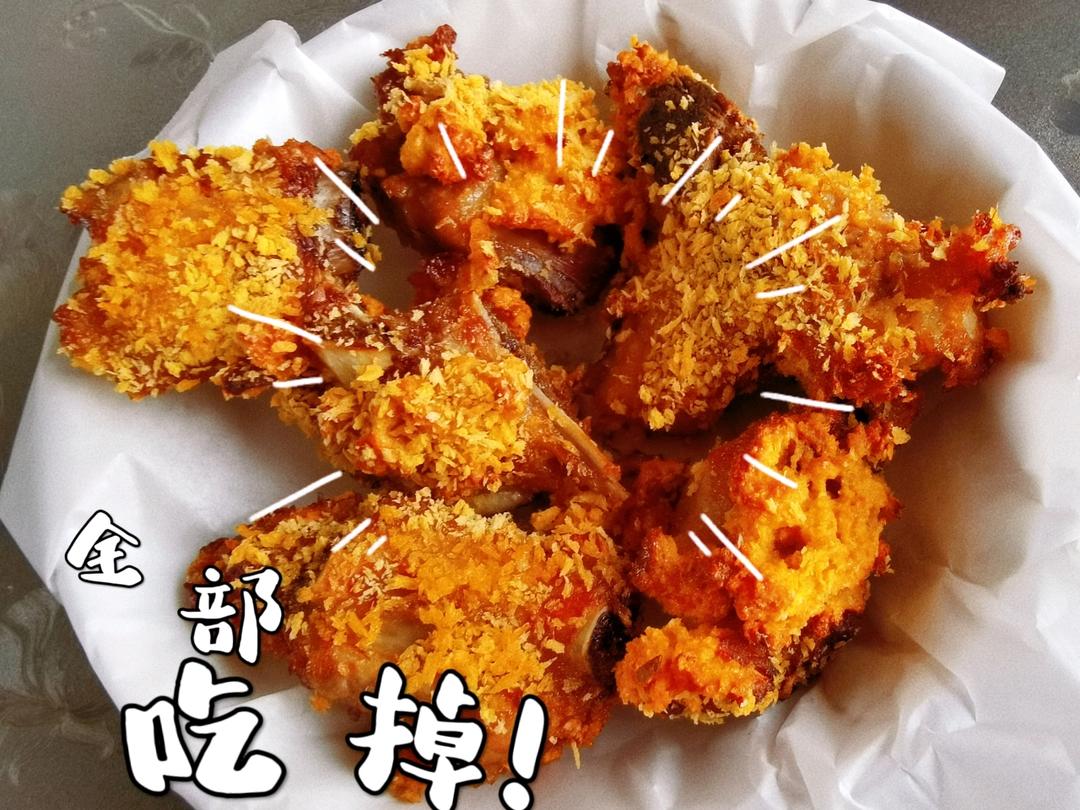 炸蒜香排骨