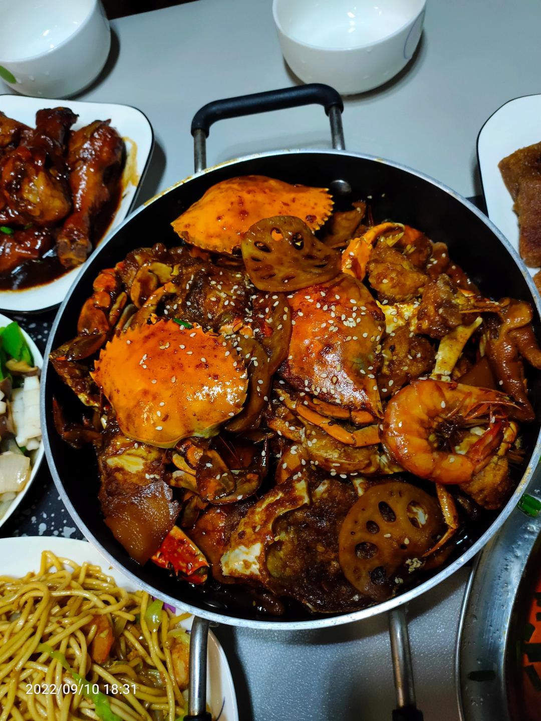 肉蟹煲（复刻胖哥俩）