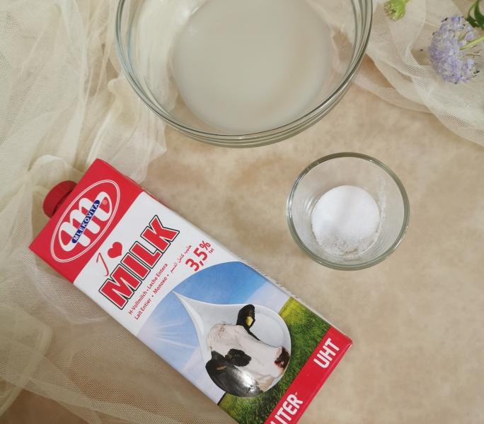 纯奶手撕吐司的做法 步骤1