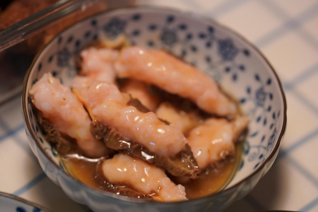 懒人快手养生菜【羊肚菌酿虾滑】