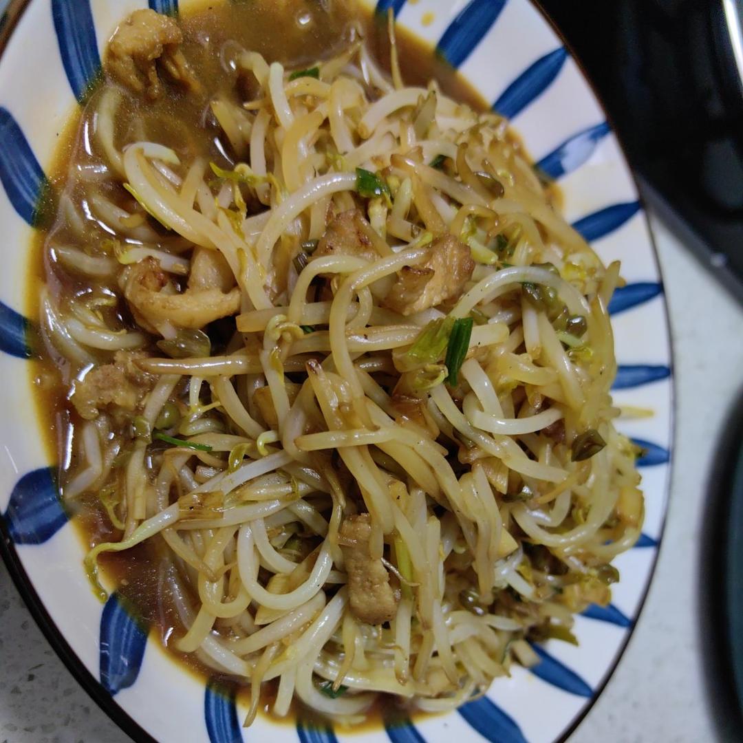 素炒豆芽（东北版）