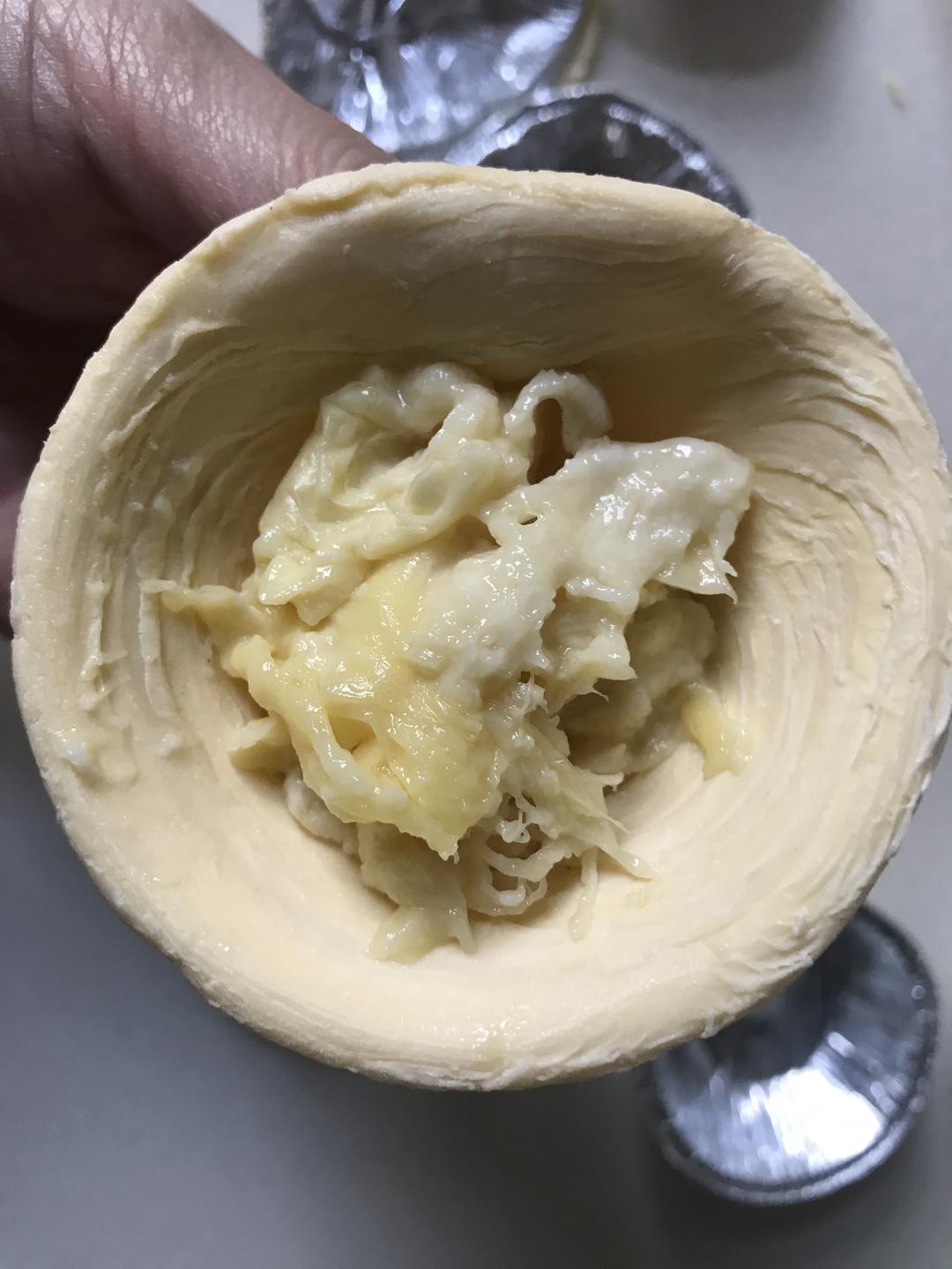 蛋挞皮紫薯酥～超级简单快手（榴莲酥各种酥）的做法 步骤7