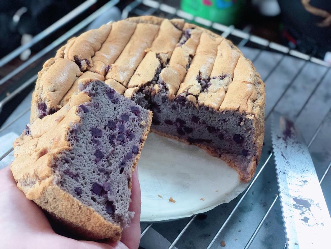 紫薯戚风蛋糕