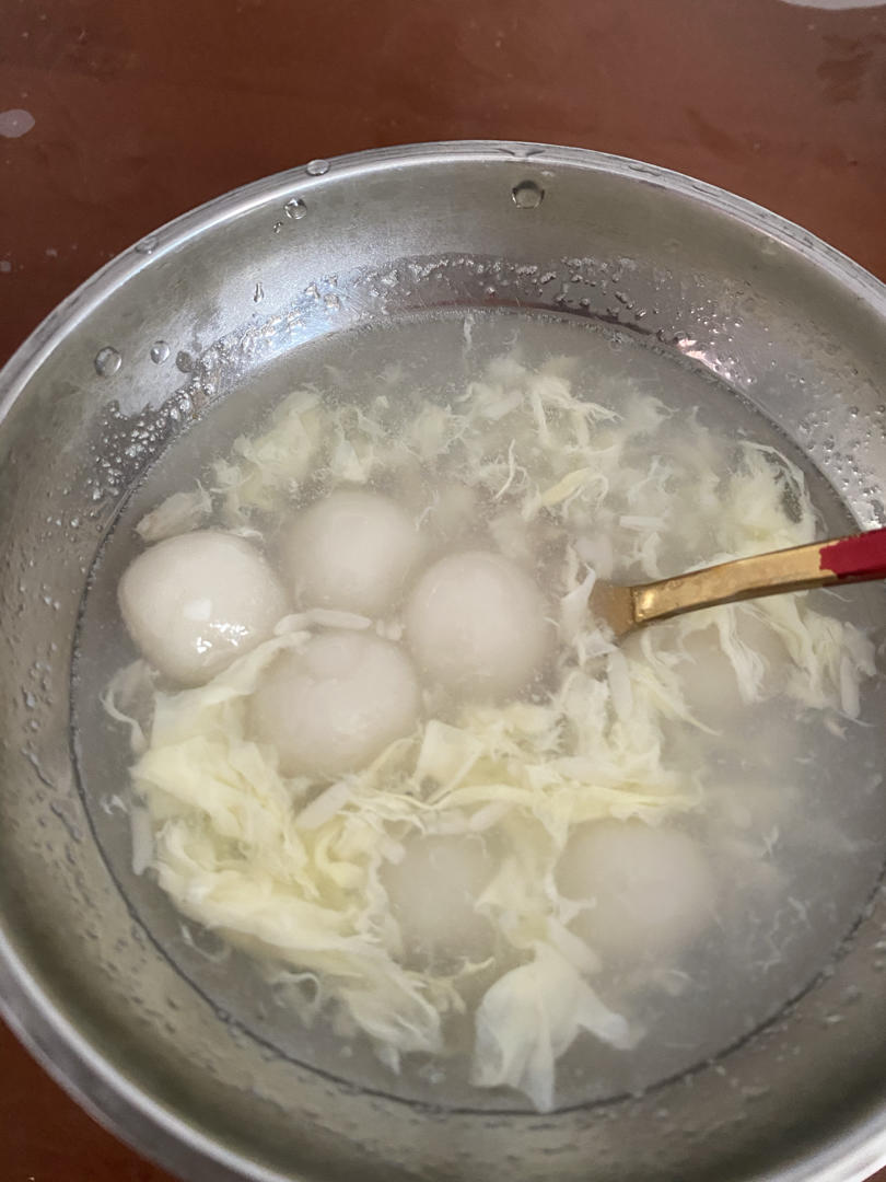 白糖版鸡蛋酒酿圆子（傻瓜教程）