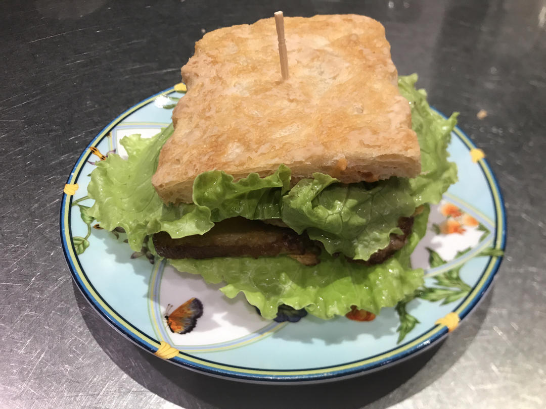 【纯素】汉堡肉饼（无五辛奶蛋）
