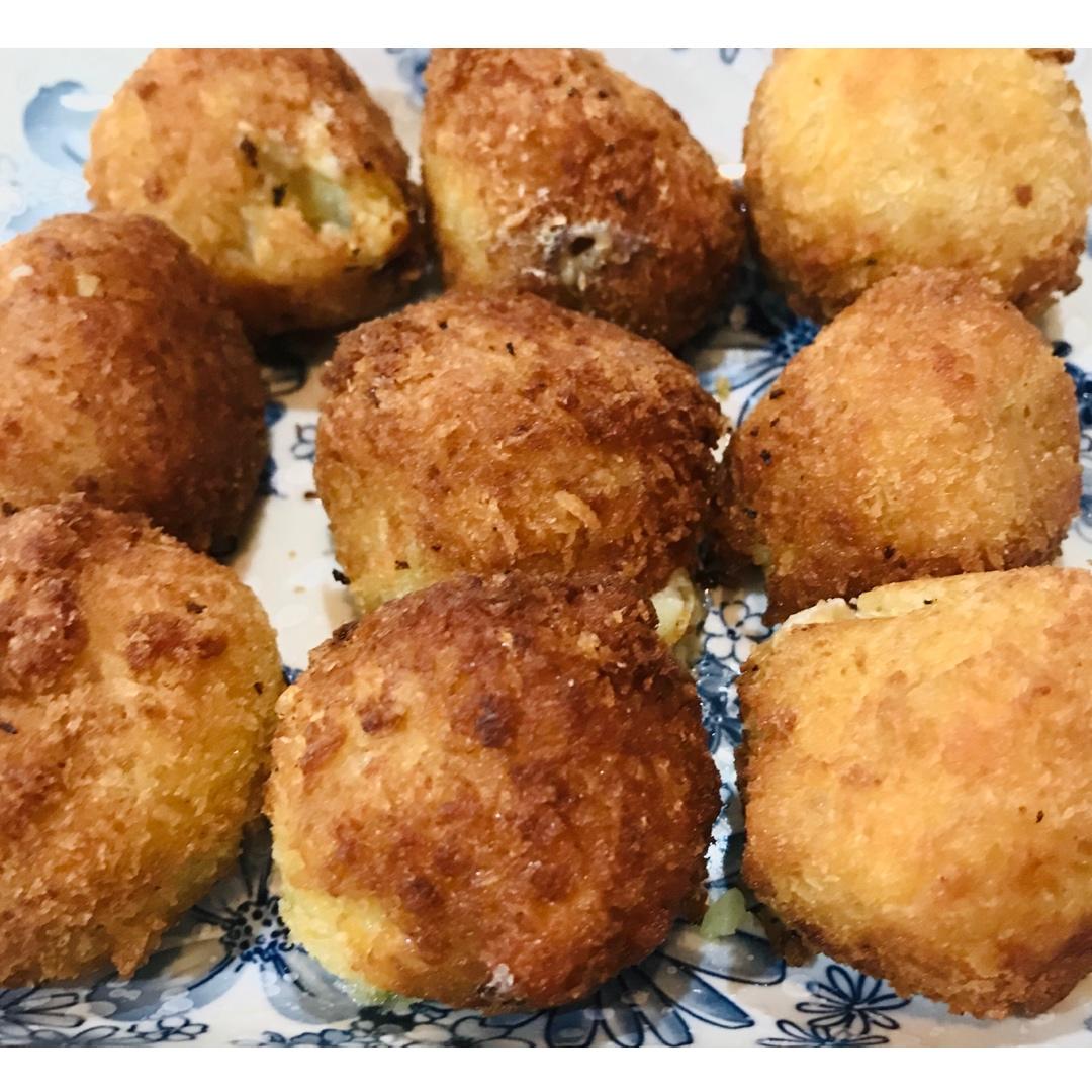 流心藜麦土豆球