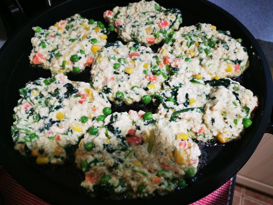 掉称神器！超级好吃又低卡的豆腐鸡蛋饼