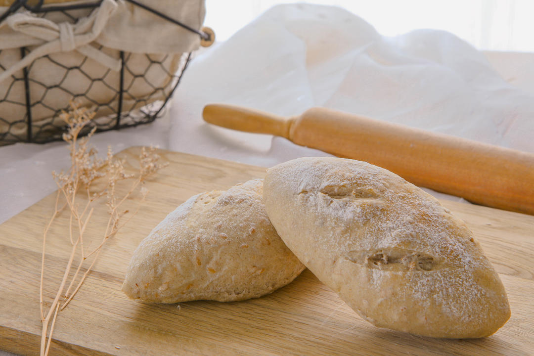 【法式褐麦亚麻籽面包的做法步骤图】良润烘焙_下厨房