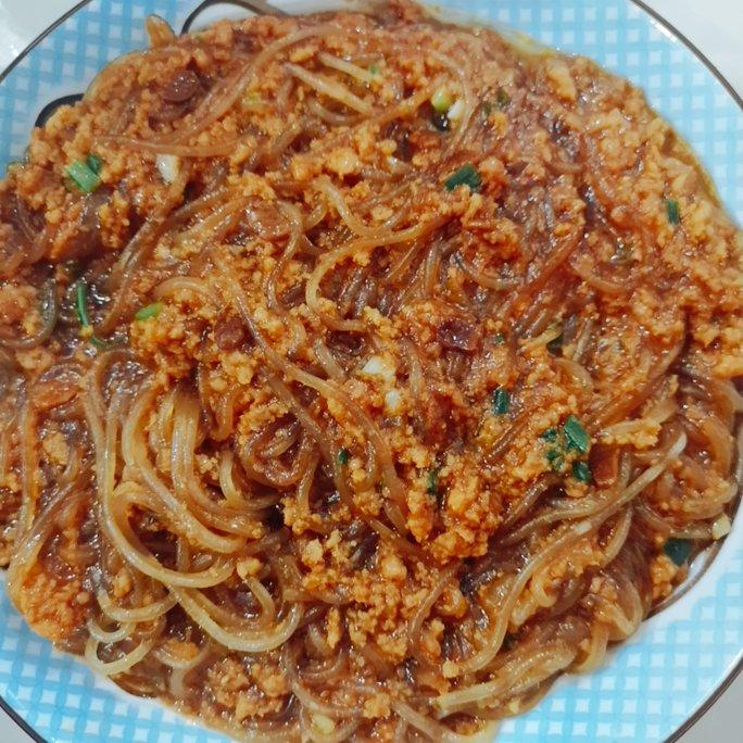 肉末粉丝煲