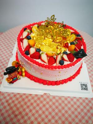 生日蛋糕造型分享的做法 步骤55