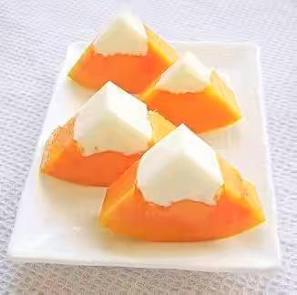 木瓜奶冻