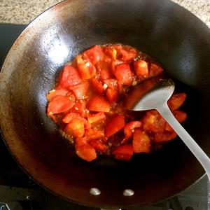 西红柿鸡蛋肉丝炸酱的做法 步骤2