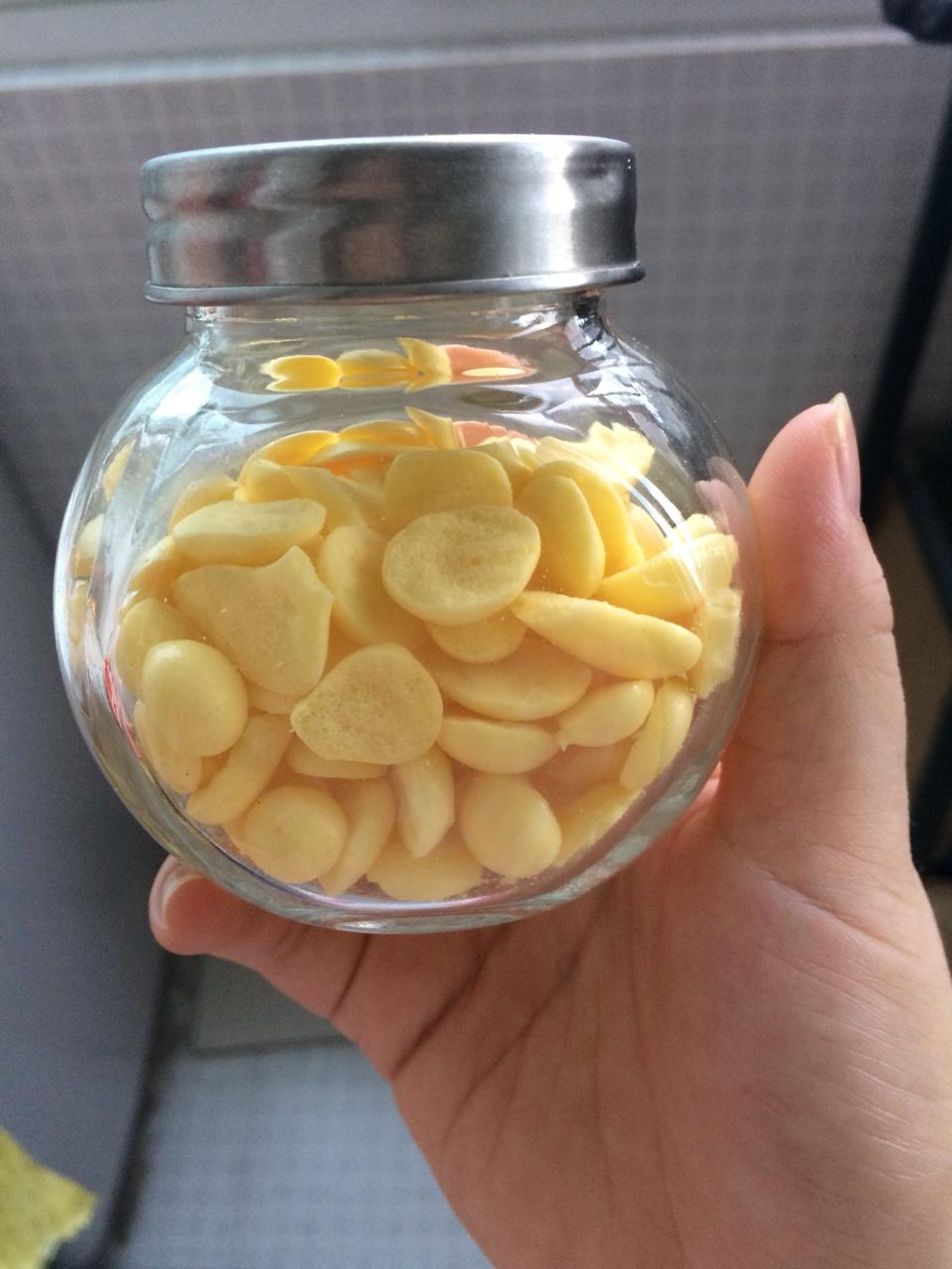 入口即化的无添加蛋黄溶豆