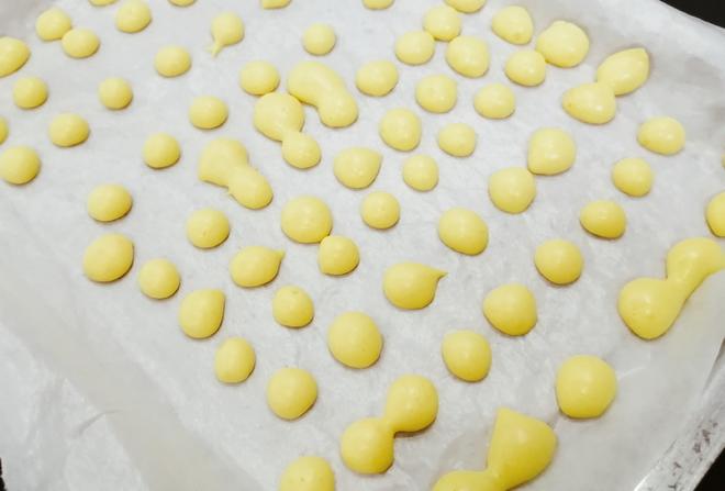 蛋黄溶豆宝宝辅食的做法
