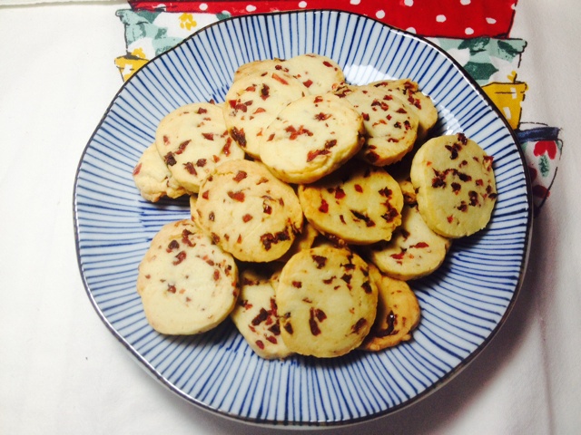 低糖少油版蔓越莓饼干