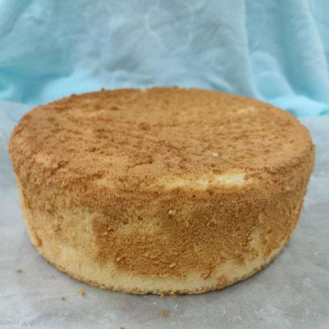 八寸戚风蛋糕（生日蛋糕坯）附六寸配单