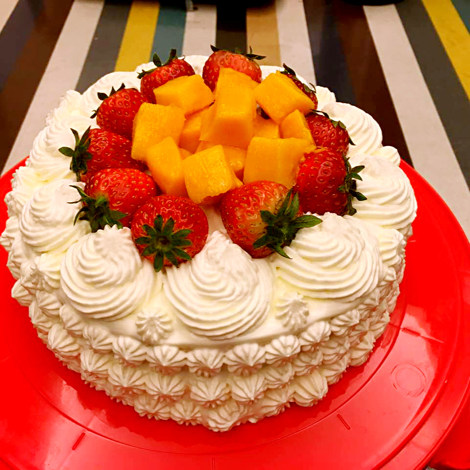 《Tinrry+》草莓奶油蛋糕（8寸配方）