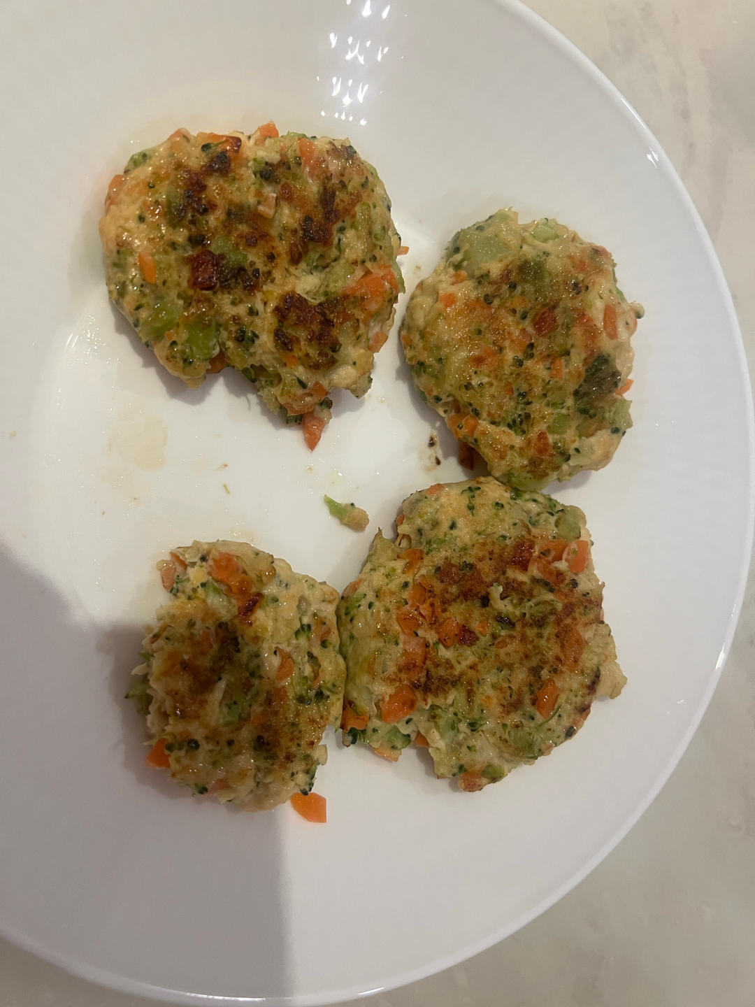 蔬菜鸡胸肉饼