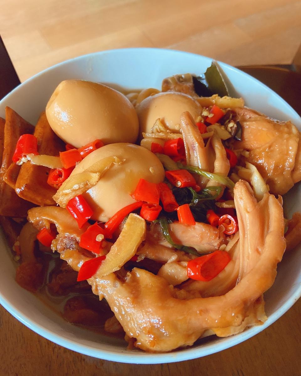 卤鸭掌不好吃你打我