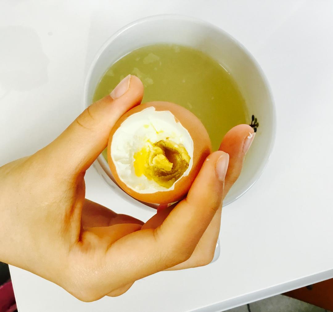 自制起砂流油咸鸡蛋