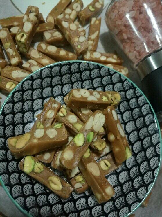 焦糖海盐杏仁太妃糖