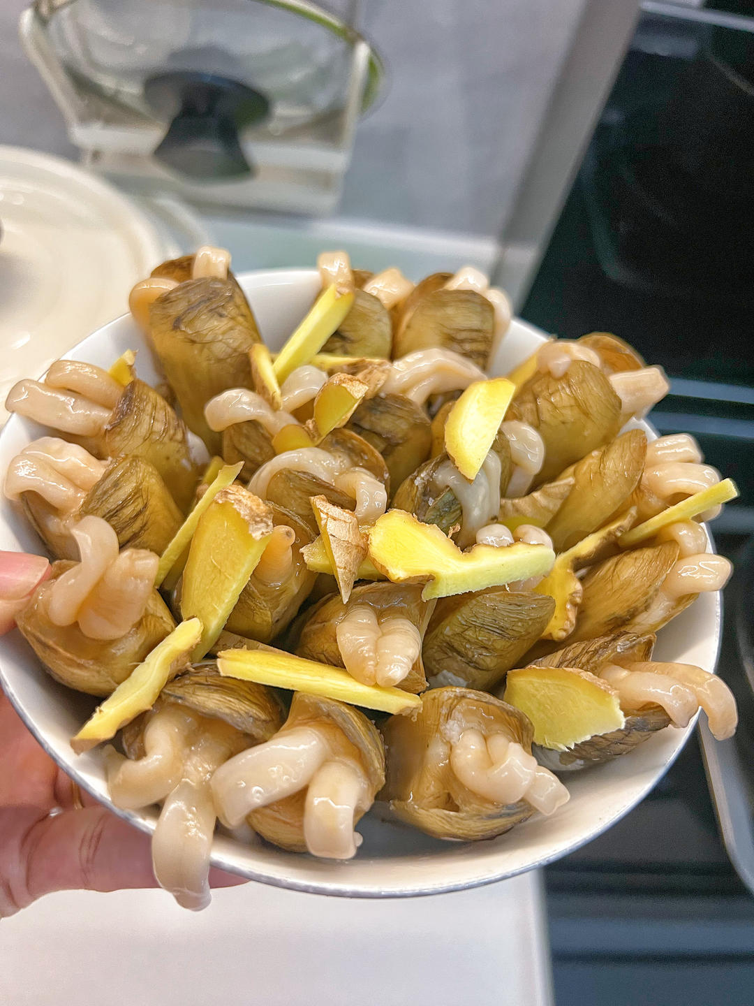 原汁原味的插蛏（蛏子）