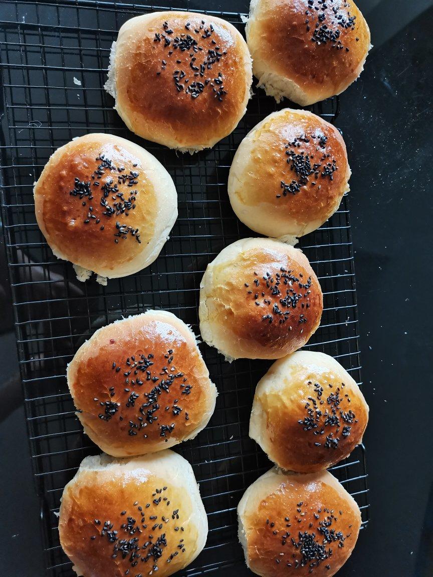 汉堡小餐包-冷藏中种法（松软好吃）