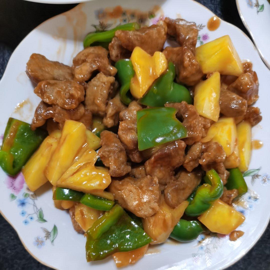 菠萝咕噜肉