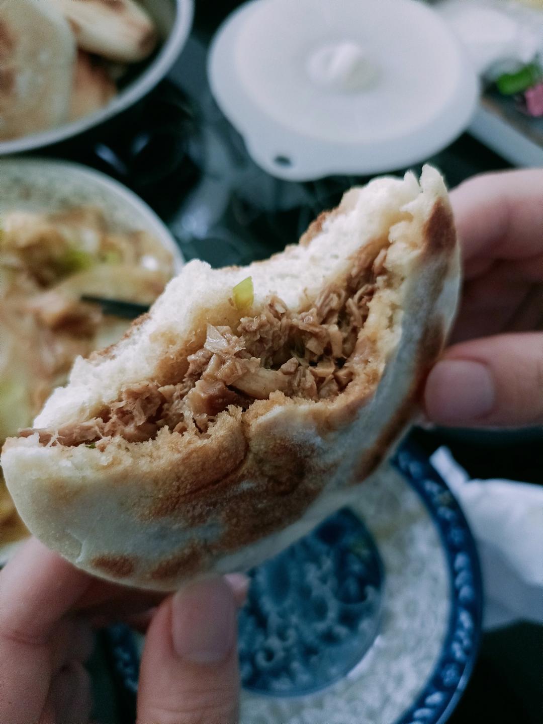 肉夹馍(白吉馍的制作)