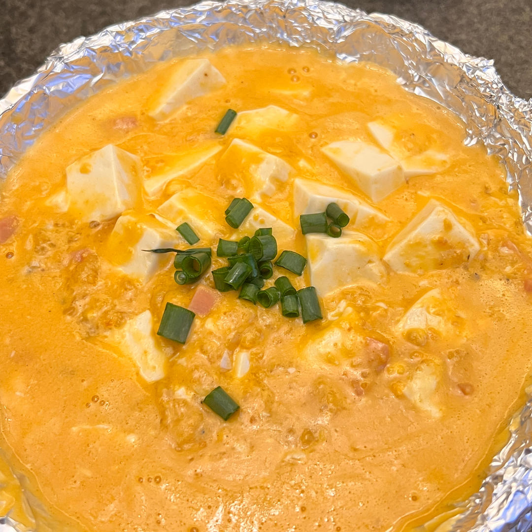 小白都能做的蟹黄豆腐