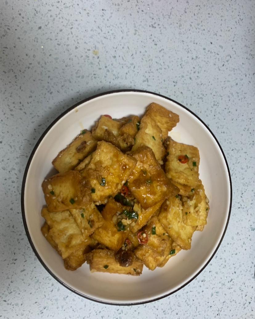 香煎豆腐