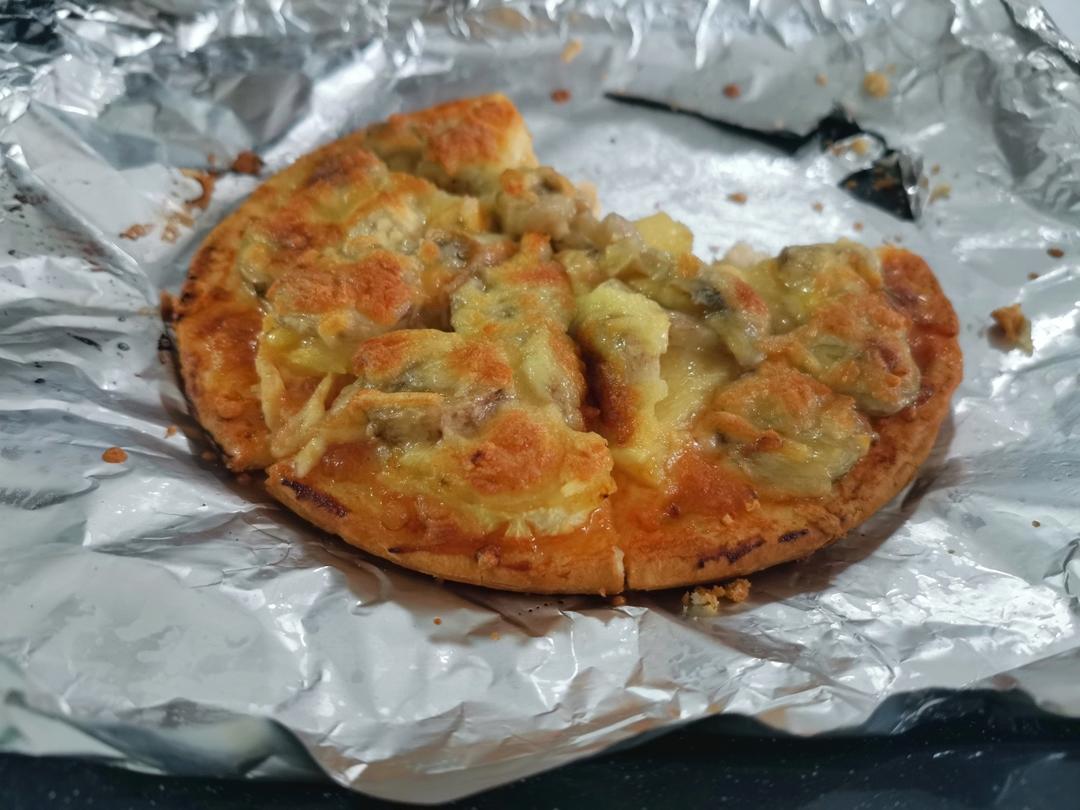 香蕉菠萝披萨