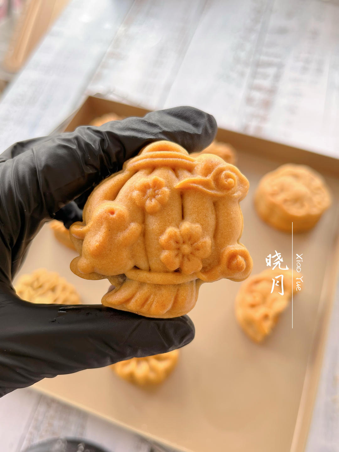 新手也能轻松拿捏的蛋黄肉松月饼（保姆级教程）