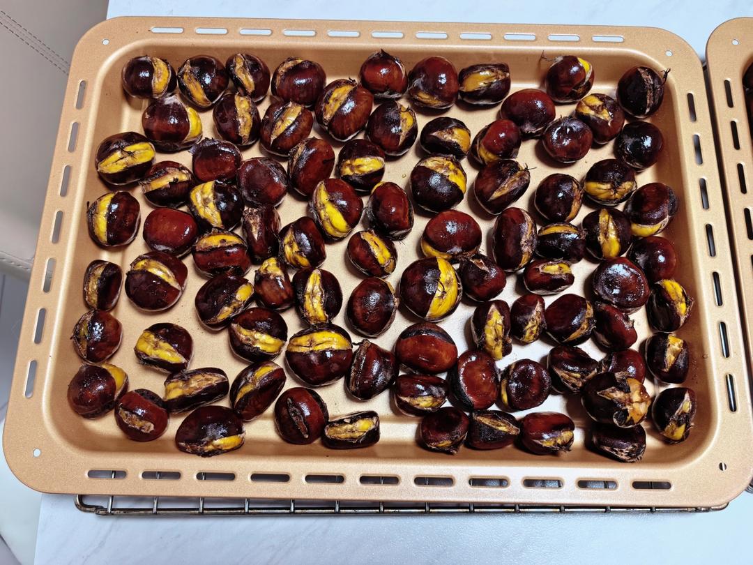 ‼️香甜软糯‼️轻松好剥㊙️烤箱版糖炒栗子