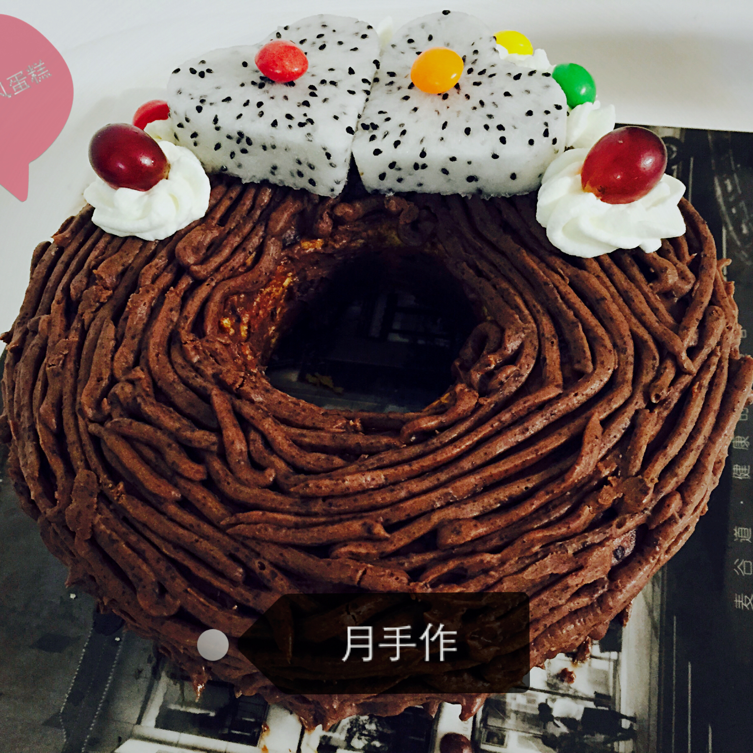 克林姆戚风蛋糕