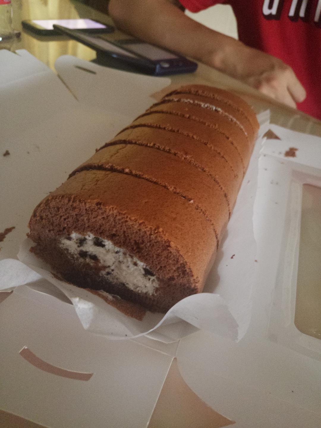 奥利奥咸奶油巧克力卷