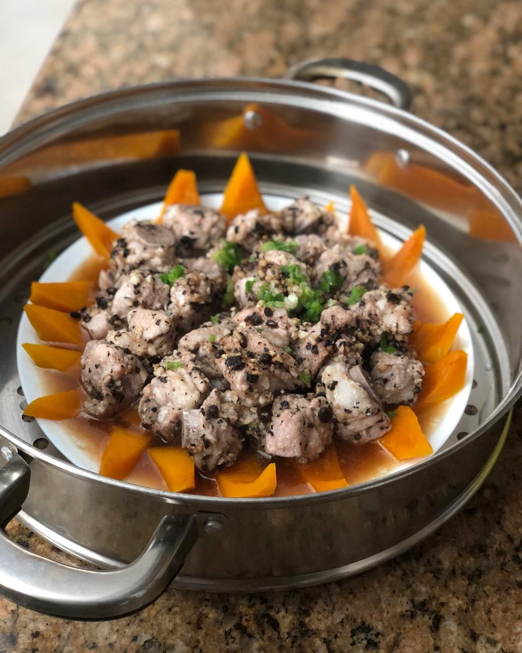 豆豉蒸排骨