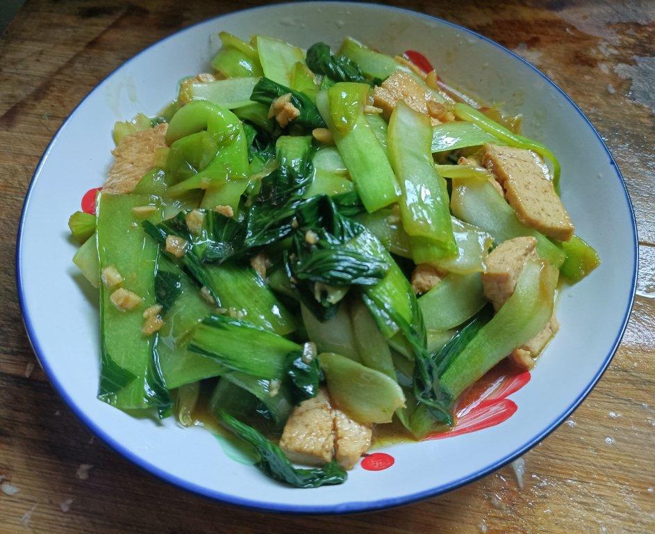 青菜豆腐