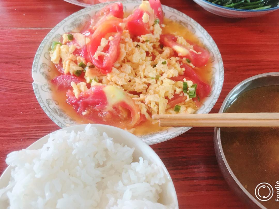 西红柿炒鸡蛋