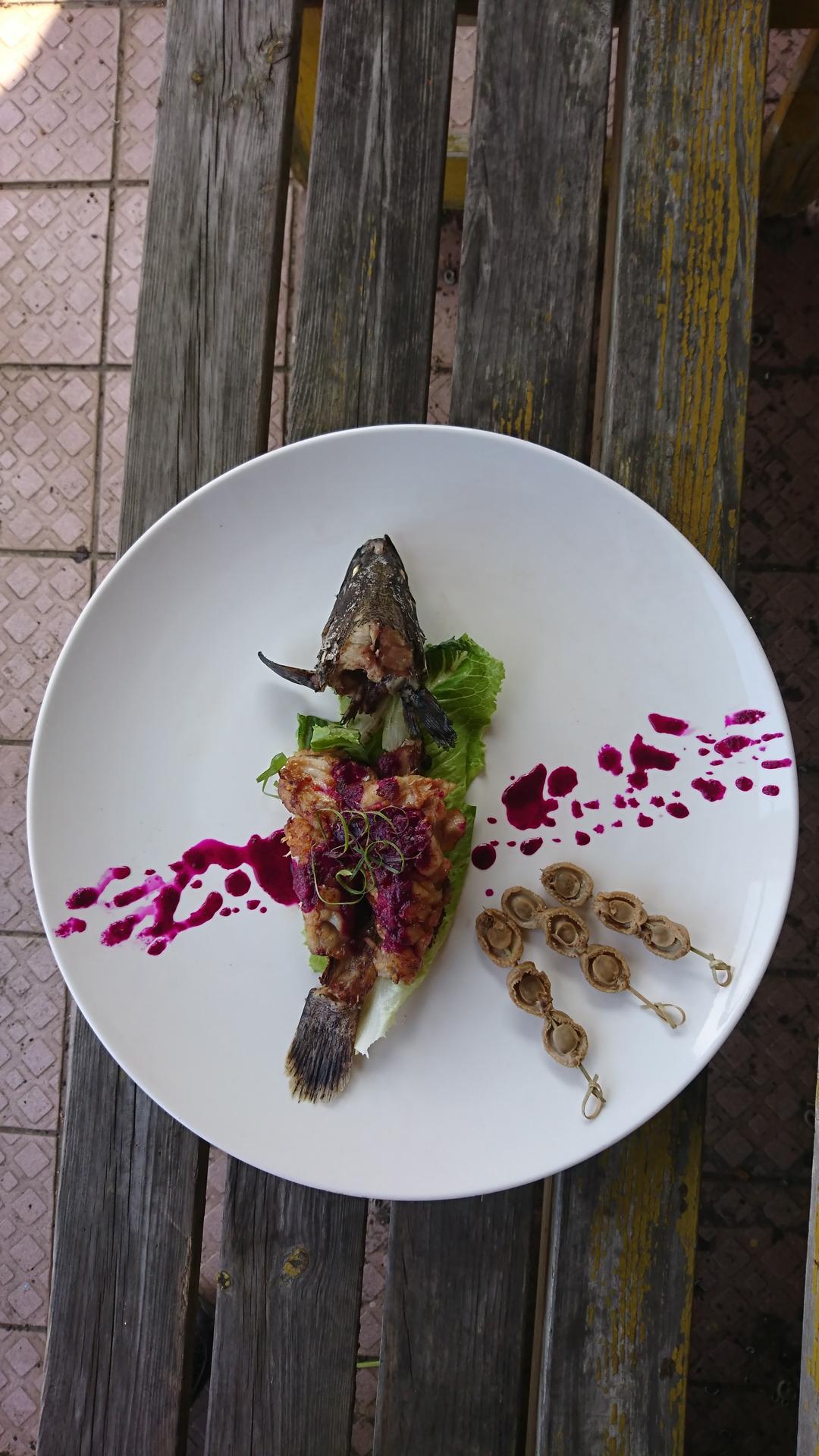 水果入菜之
火龍果石斑的做法 步骤5